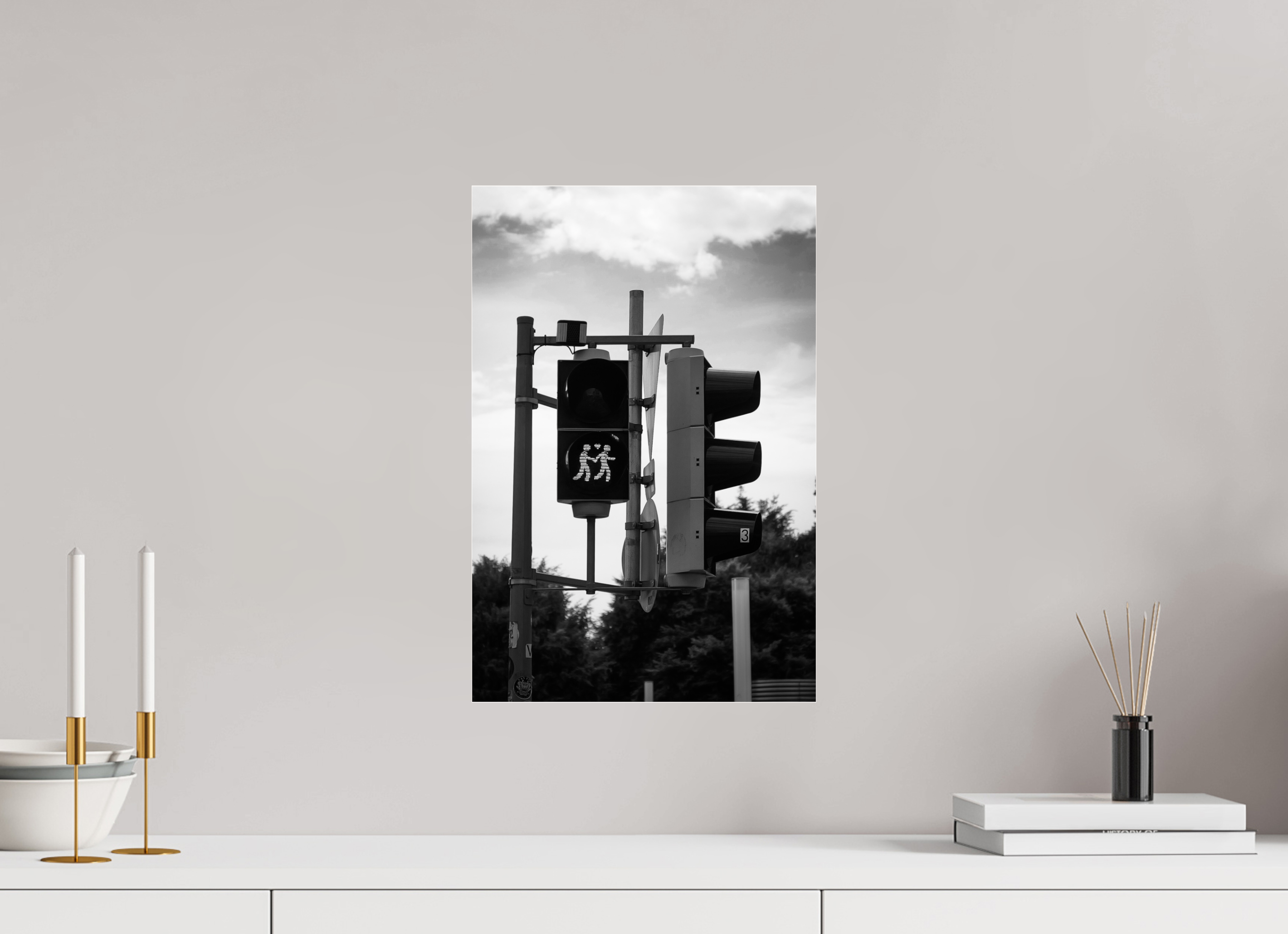 30 x 45 cm, Photo Print Under Acrylic Glass Urban Love
