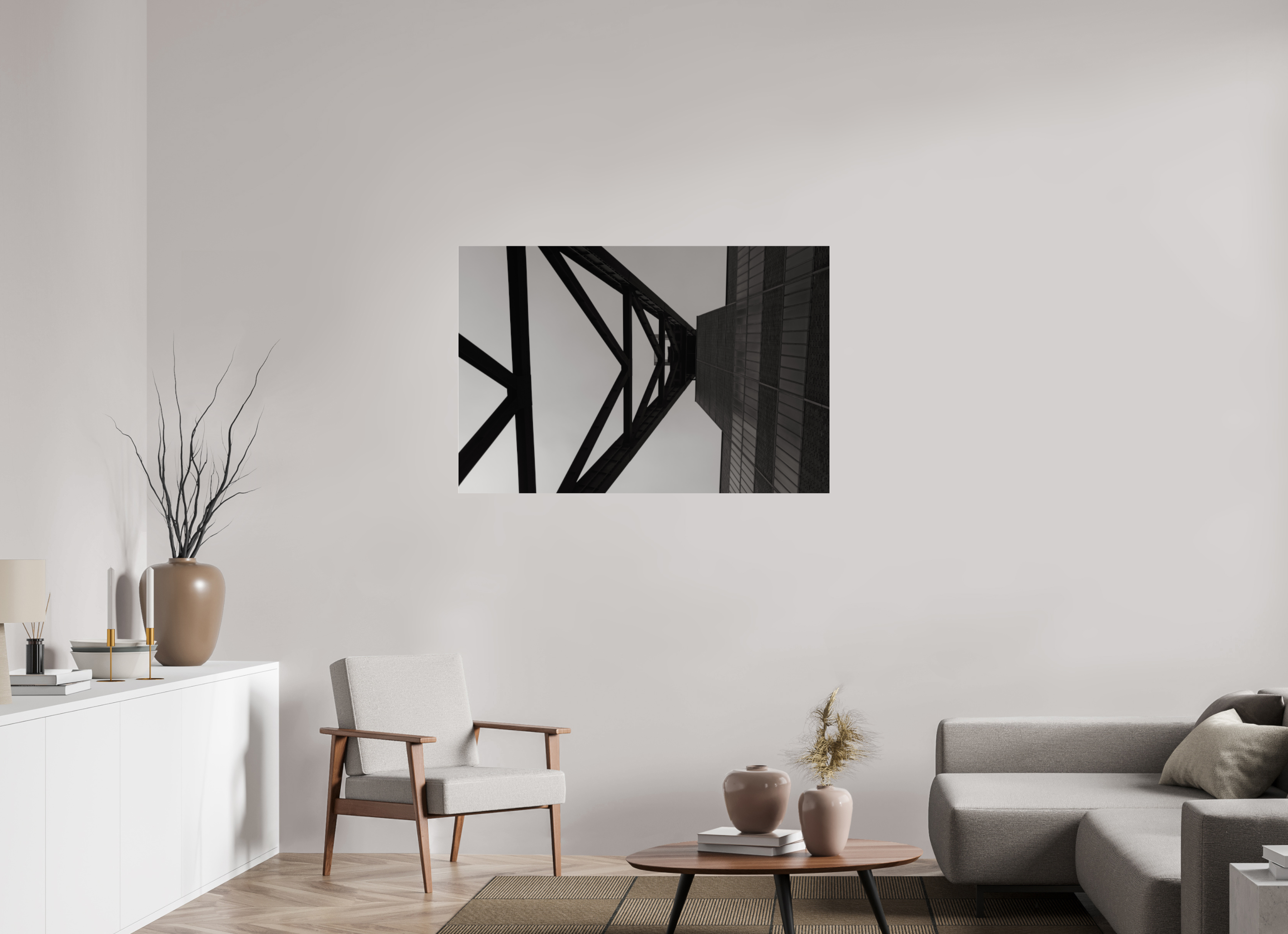 120 x 80 cm, Photo Print Under Acrylic Glass Zeche Zollverein II