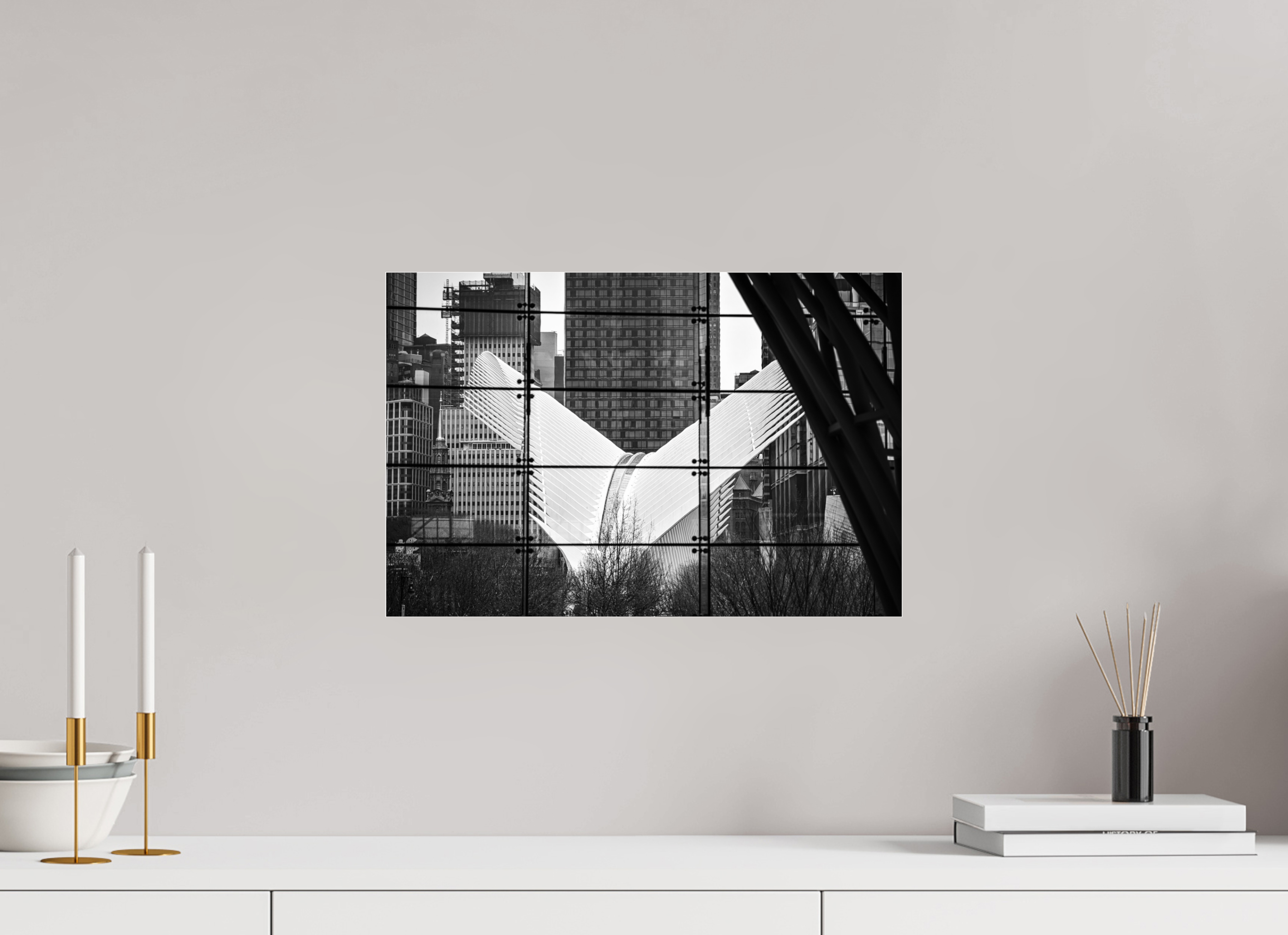 45 x 30 cm, Photo Print Under Acrylic Glass Wings