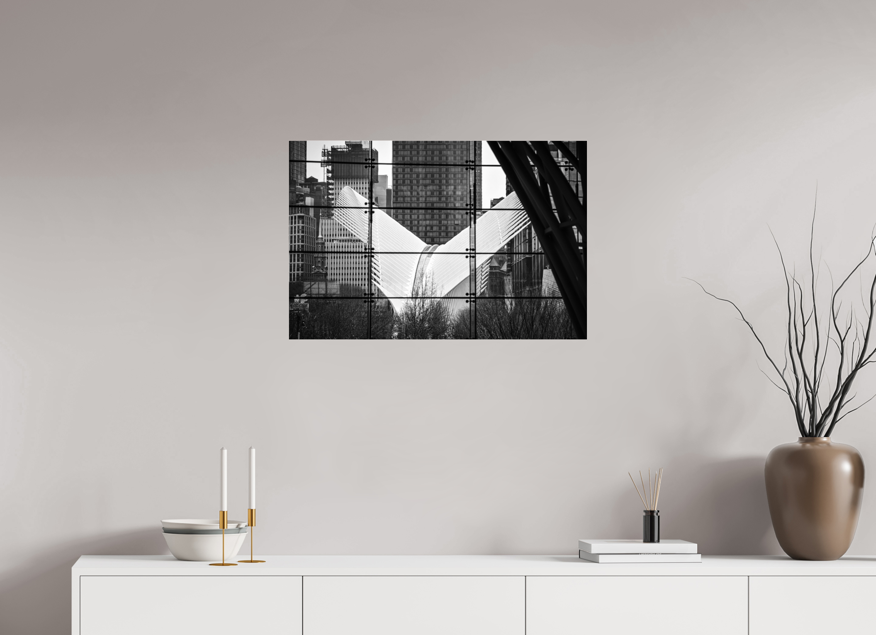 75 x 50 cm, Photo Print Under Acrylic Glass Wings