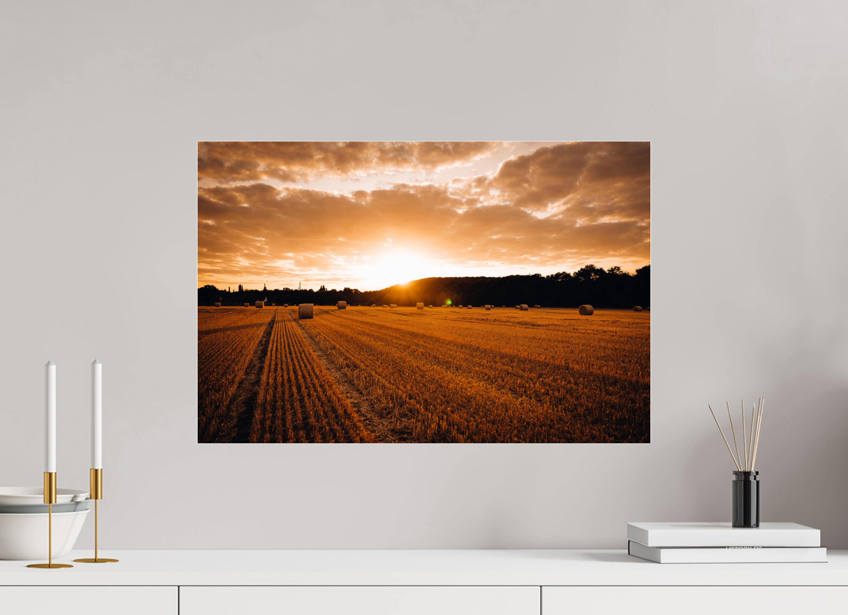 60 x 40 cm, Photo Print Under Acrylic Glass Summer is almost over I