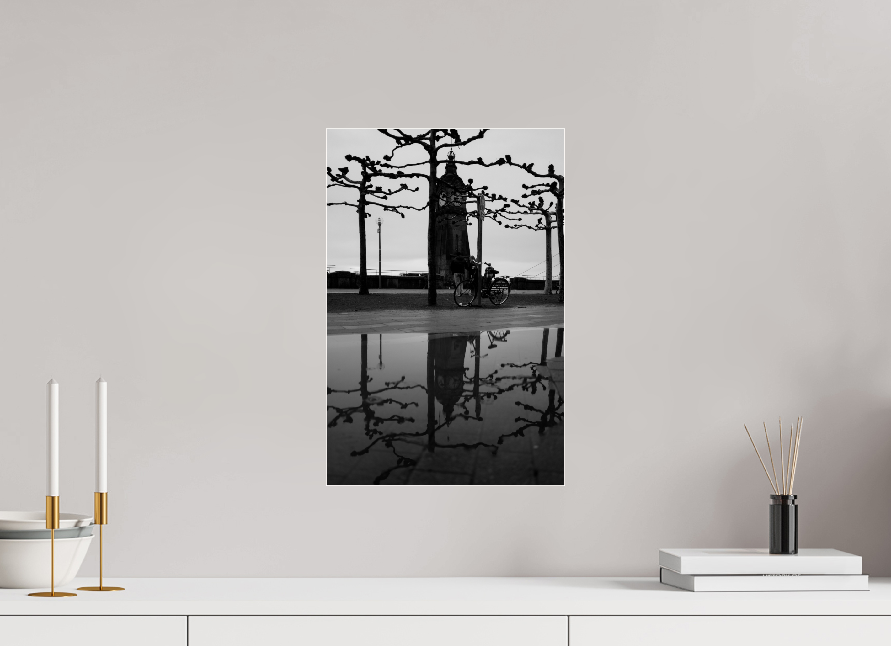 30 x 45 cm, Photo Print Under Acrylic Glass Meeting Point