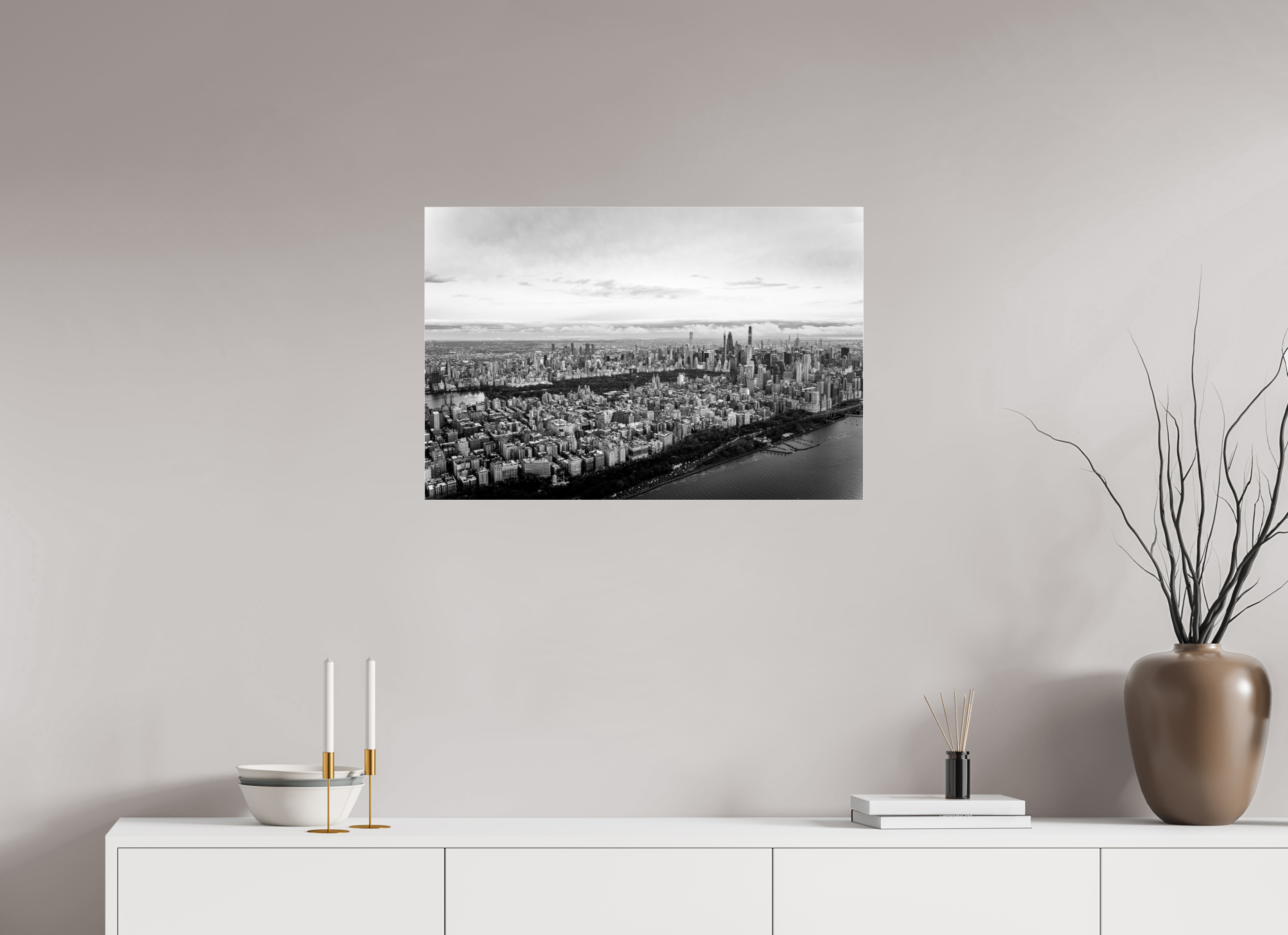 75 x 50 cm, Photo Print Under Acrylic Glass Manhattan V