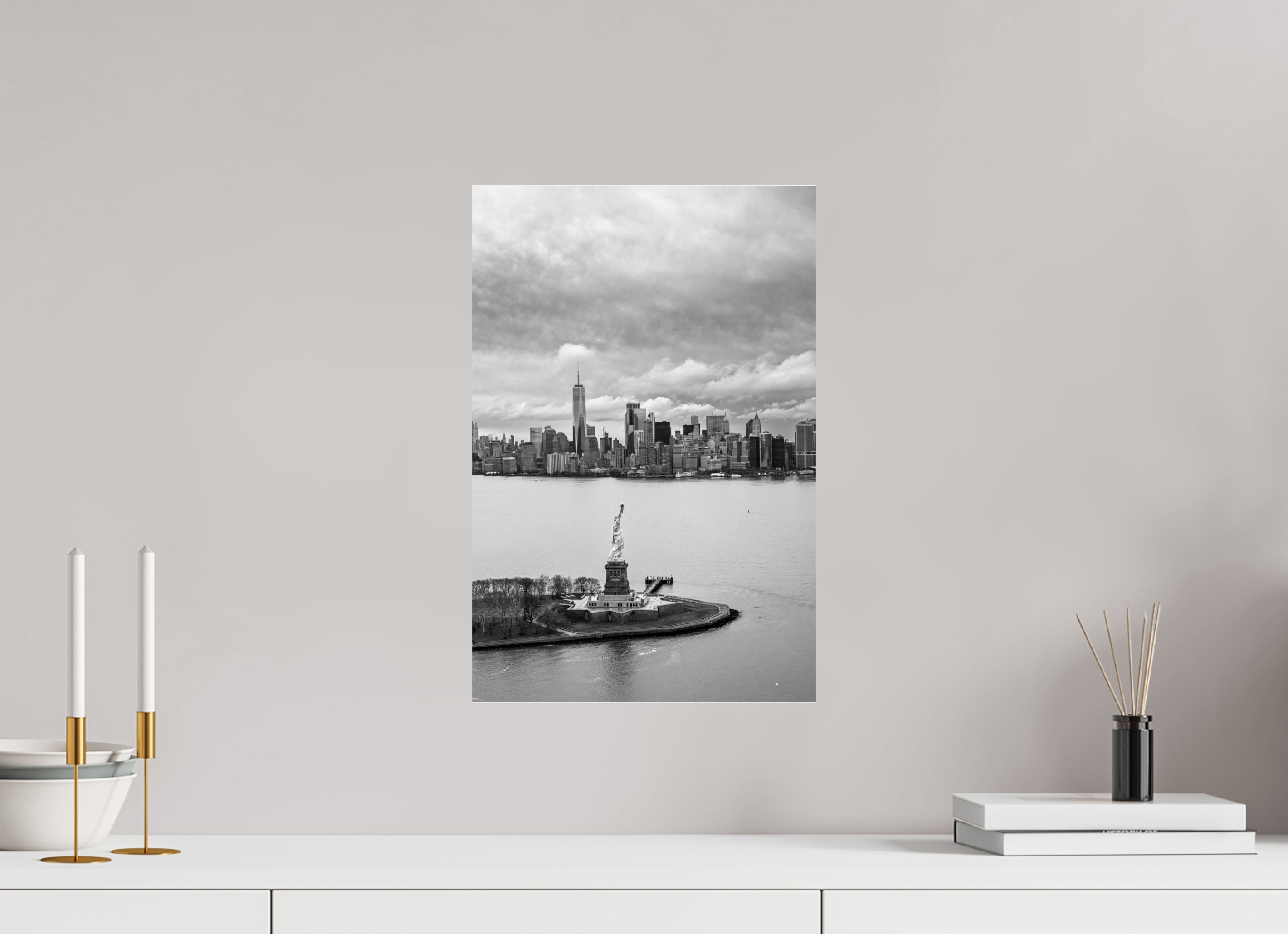 30 x 45 cm, Photo Print Under Acrylic Glass Manhattan III