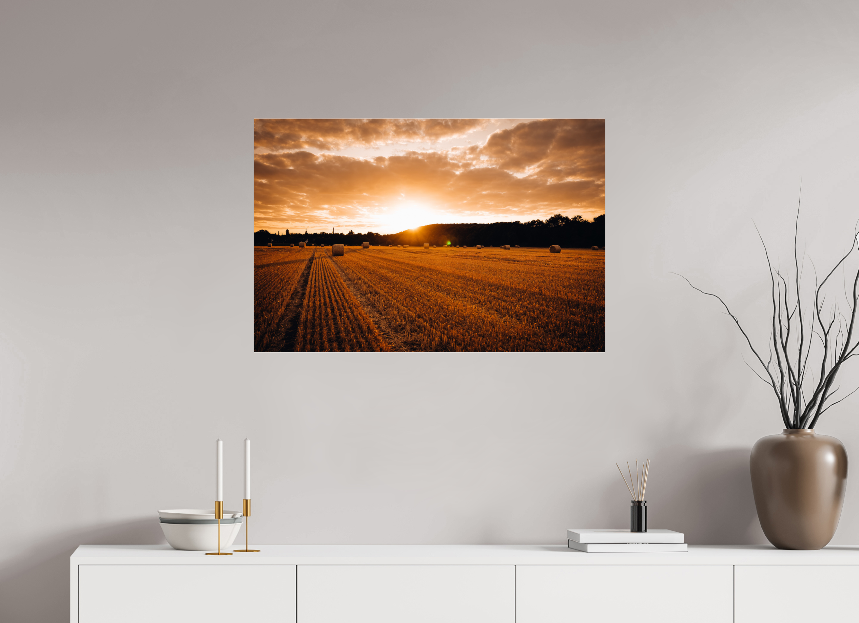 90 x 60 cm, Photo Print Under Acrylic Glass Summer is almost over I