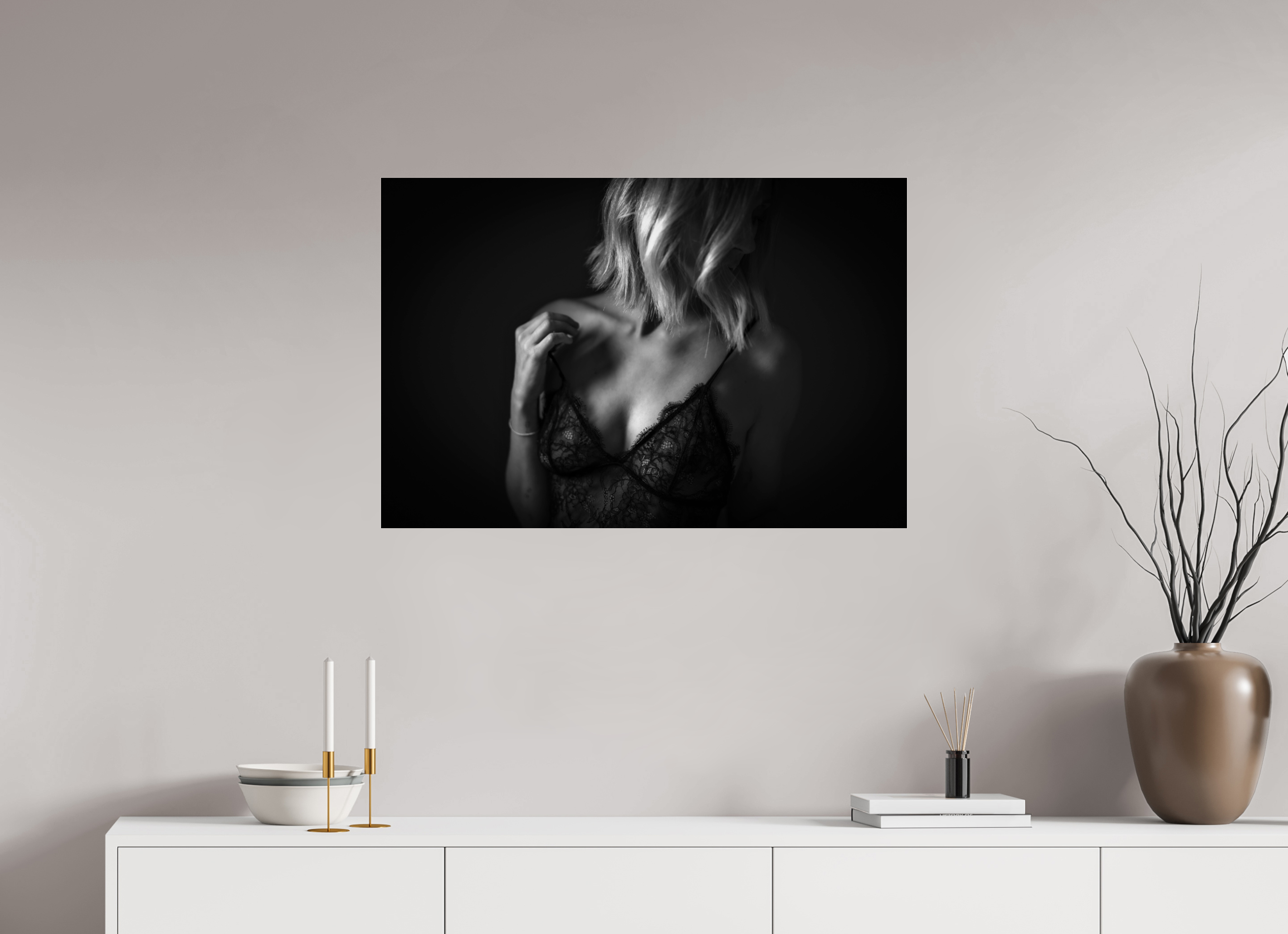 90 x 60 cm, Photo Print Under Acrylic Glass Contour II