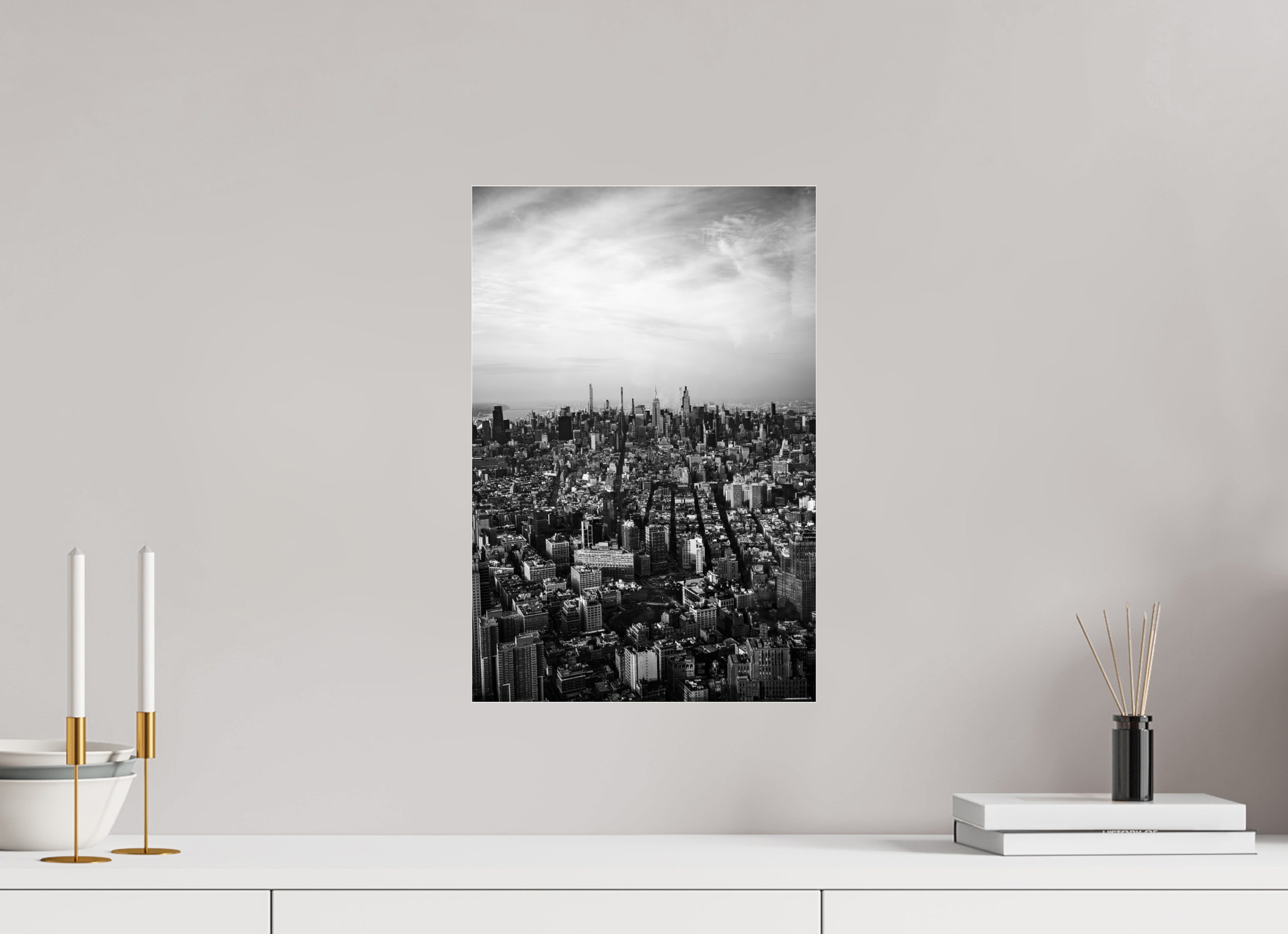 30 x 45 cm, Photo Print Under Acrylic Glass Manhattan I