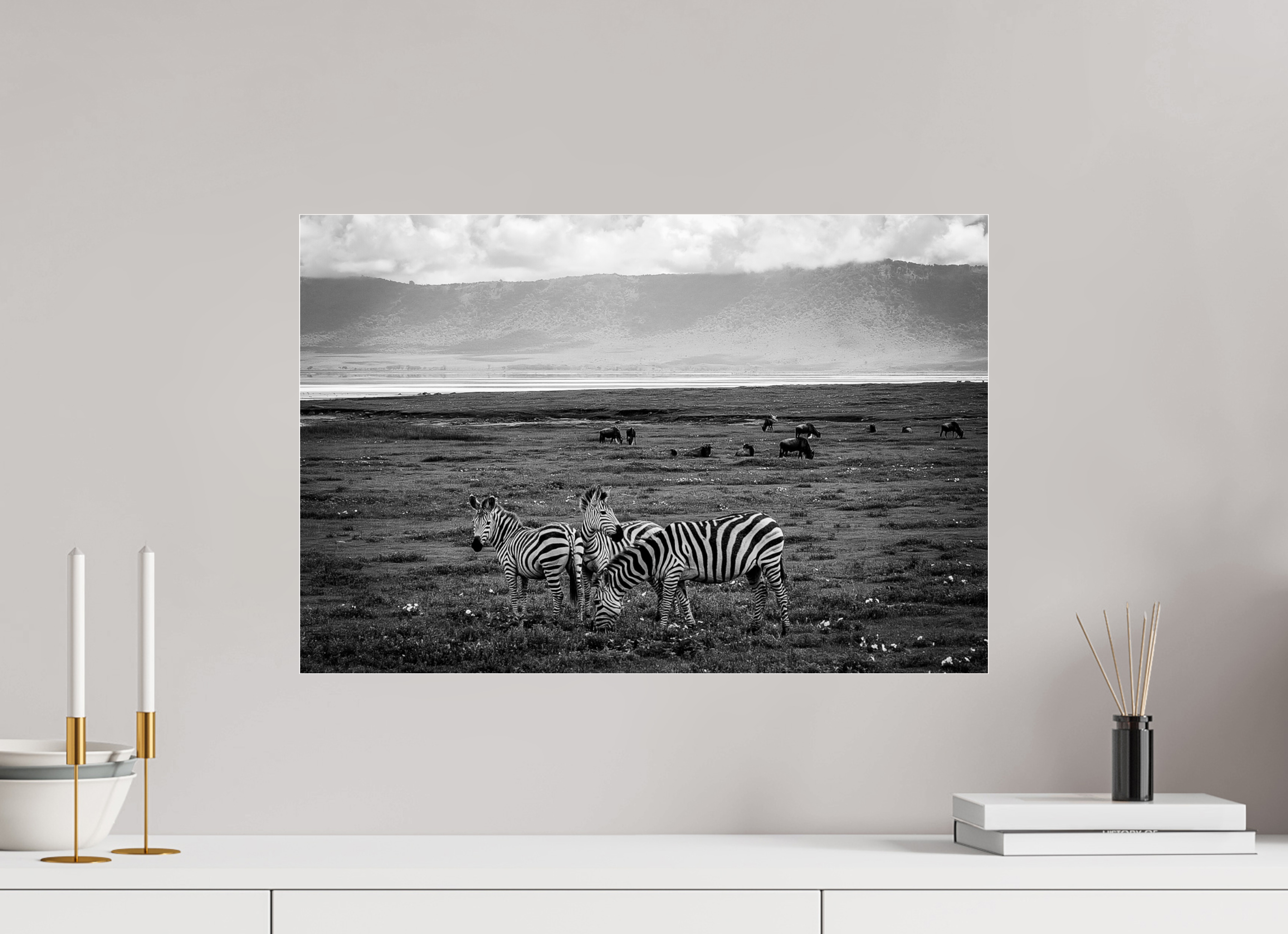 60 x 40 cm, Photo Print Under Acrylic Glass Striped III