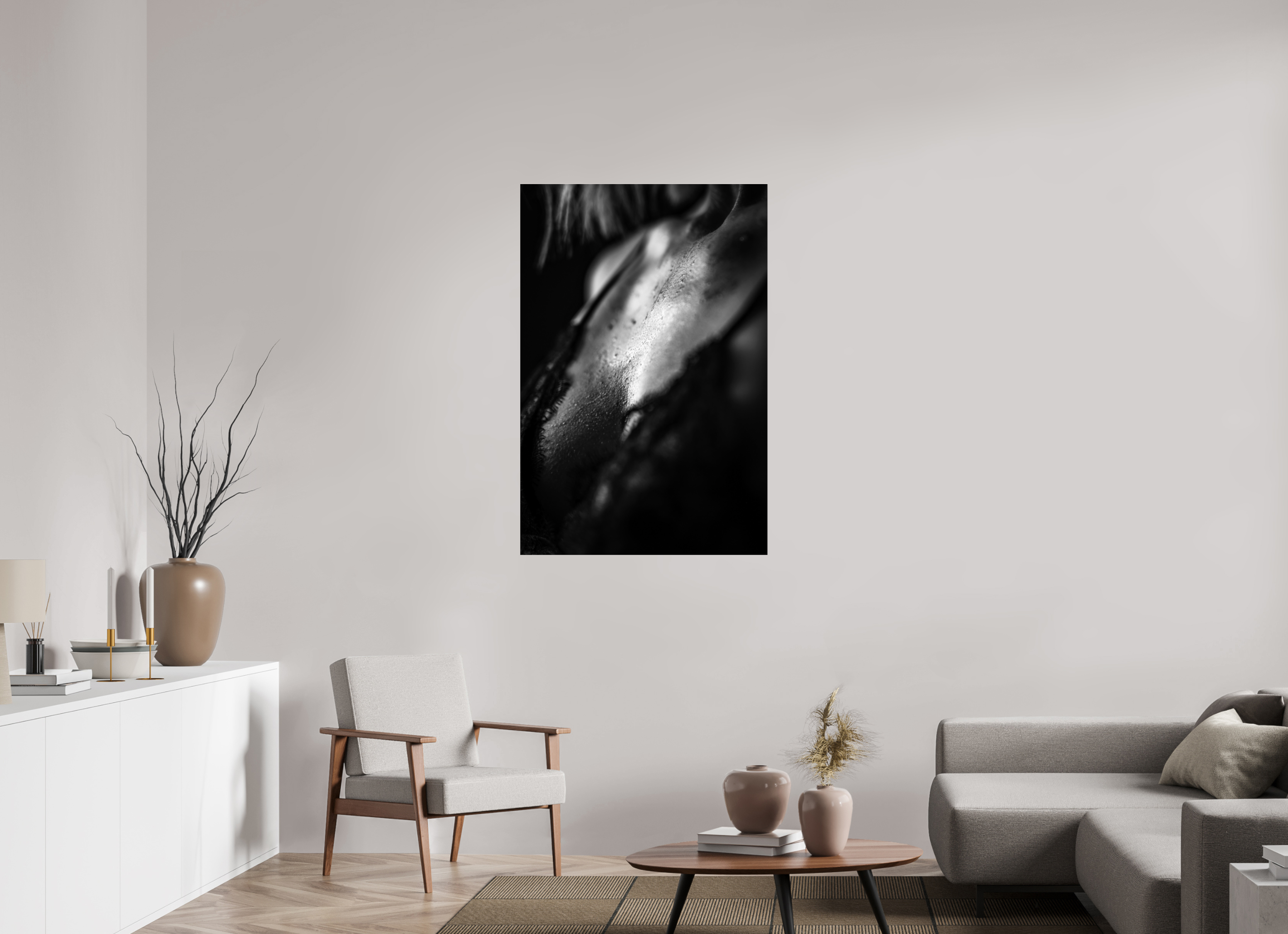 80 x 120 cm, Photo Print Under Acrylic Glass Contour