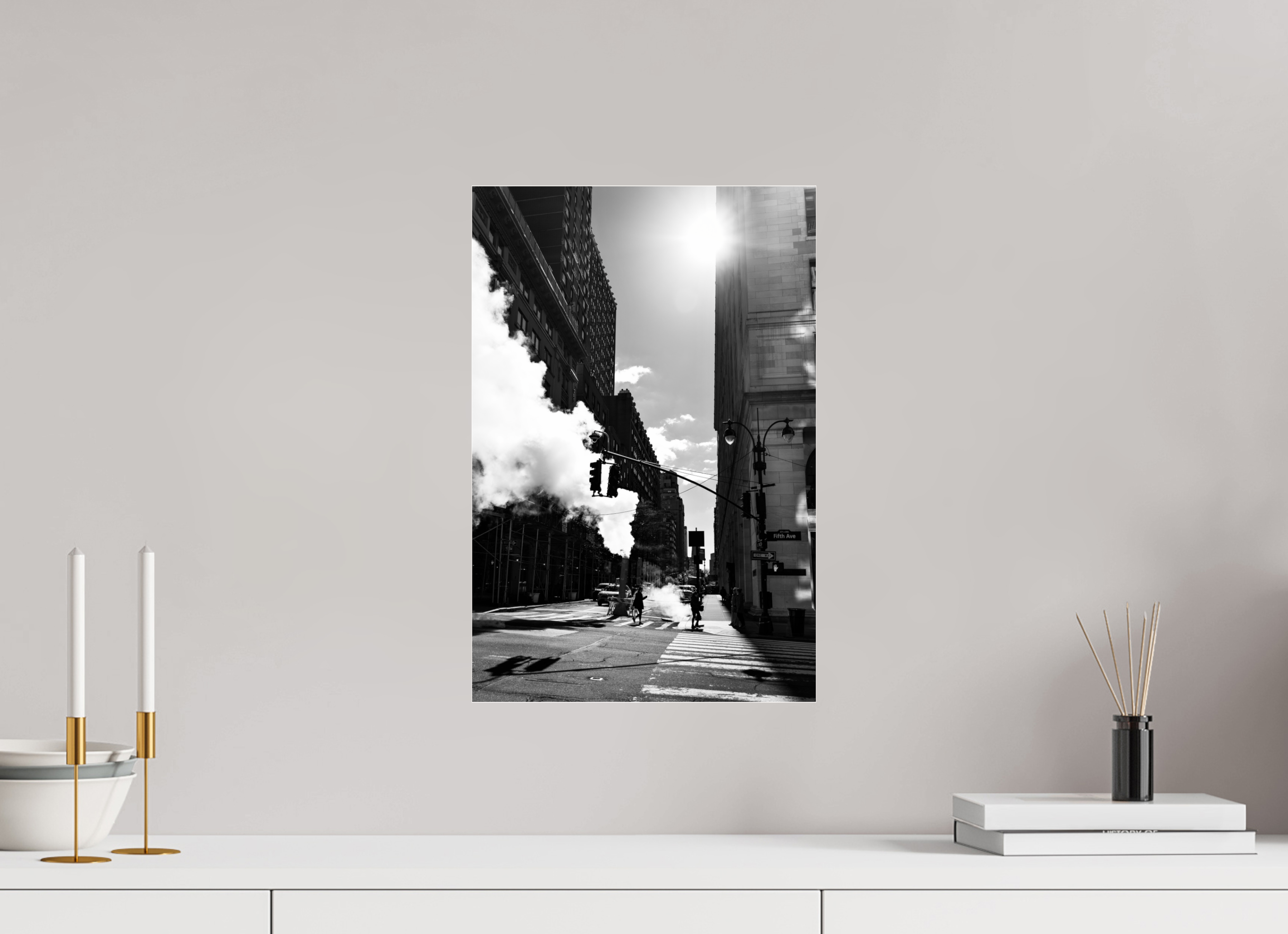 30 x 45 cm, Photo Print Under Acrylic Glass Fifth Ave