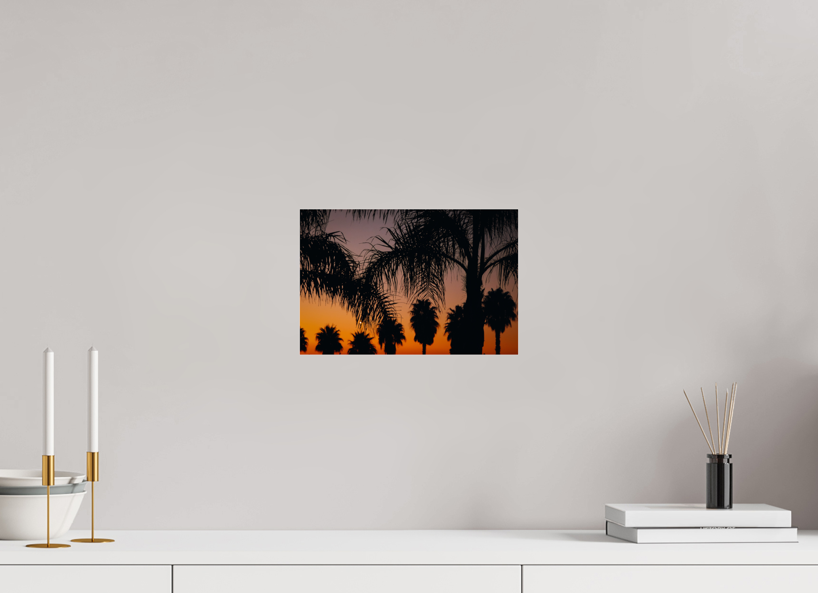 30 x 20 cm, Photo Print Under Acrylic Glass Spanish Sunset III
