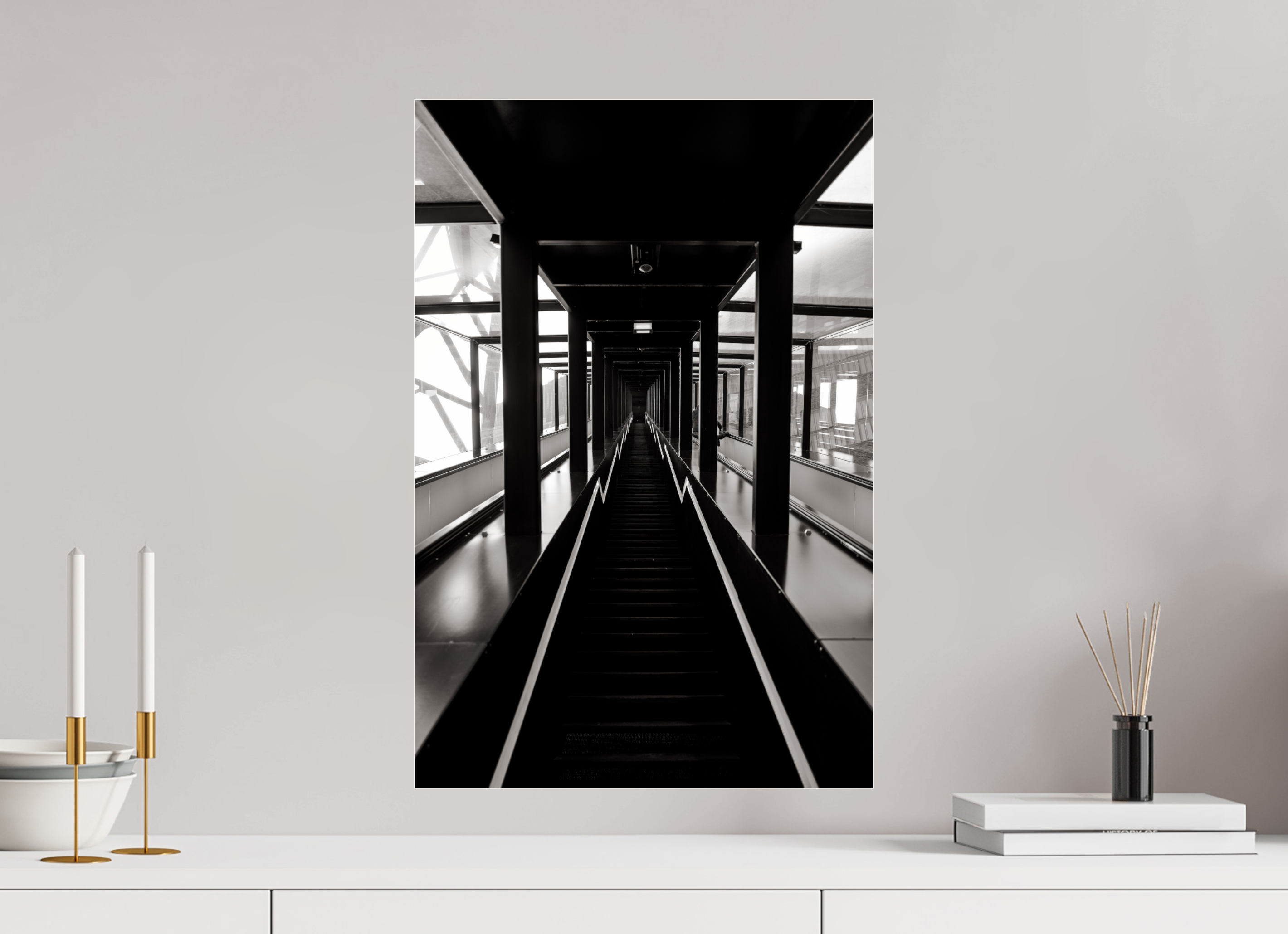 40 x 60 cm, Photo Print Under Acrylic Glass Symmetry I