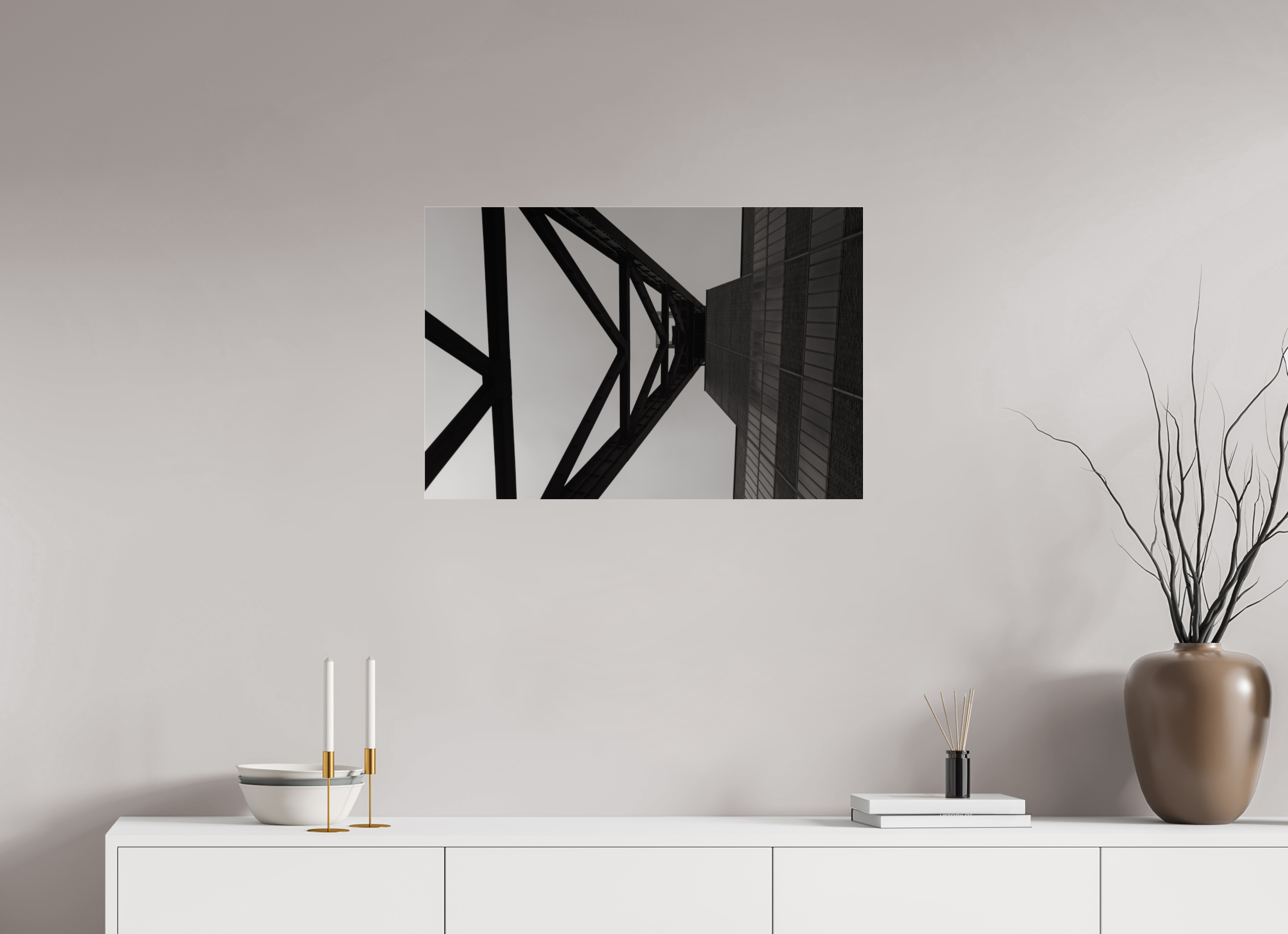 75 x 50 cm, Photo Print Under Acrylic Glass Zeche Zollverein II